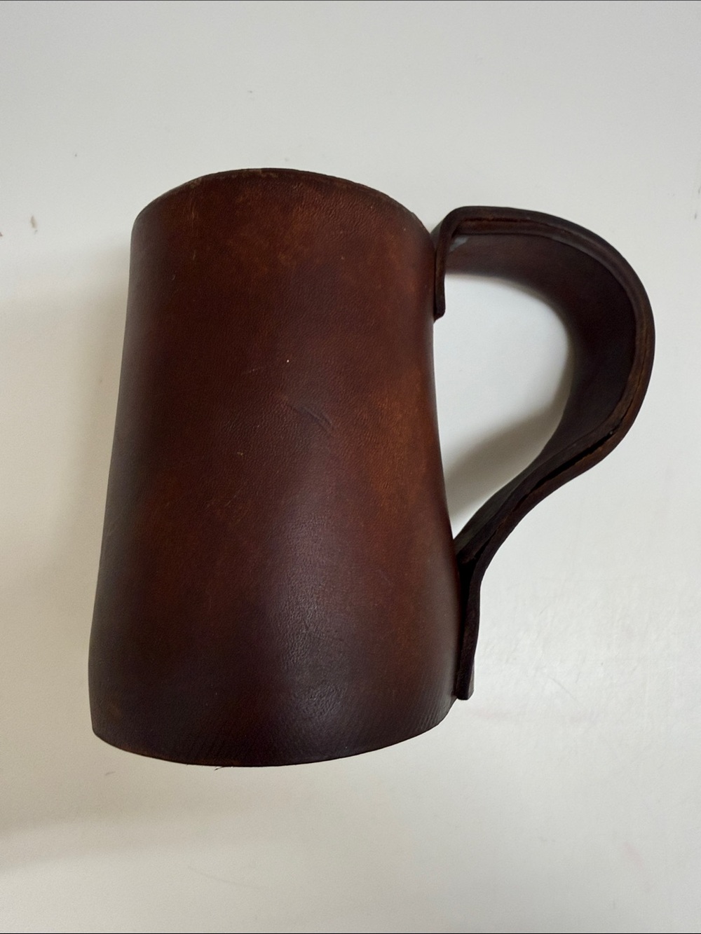 Vintage Leather Mug